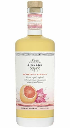 21 Seeds Grapefruit Hibiscus Blanco Tequila