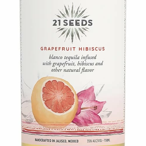 21 Seeds Grapefruit Hibiscus Blanco Tequila 4 21 Seeds Grapefruit Hibiscus Blanco Tequila - Image 2