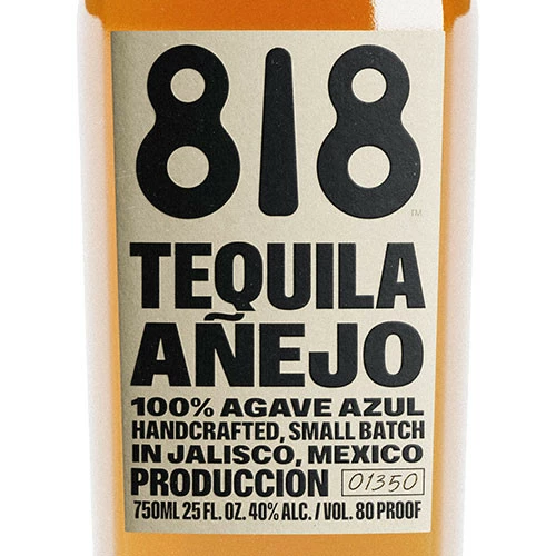818 Añejo Tequila 4 818 Añejo Tequila - Image 2