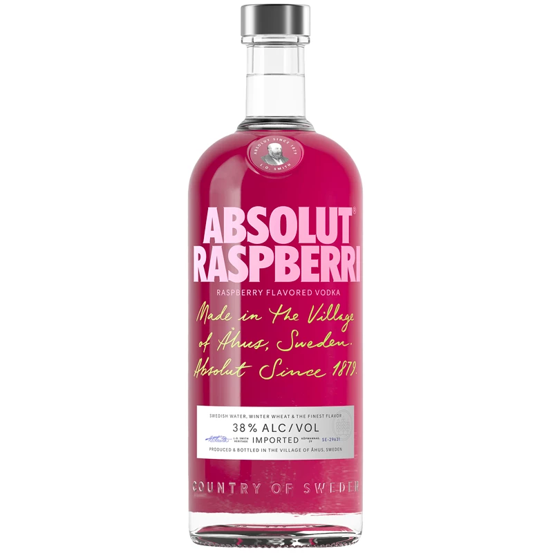 Absolut Raspberri Flavored Vodka 3 Absolut Raspberri Flavored Vodka