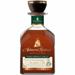 Admiral Rodney HMS Formidable Rare Saint Lucia Rum