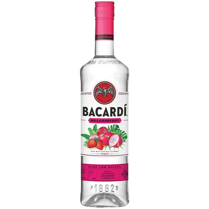 Bacardi Dragonberry Flavored Rum 3 Bacardi Dragonberry Flavored Rum