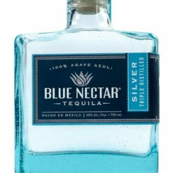 Blue Nectar Tequila Silver 6 Blue Nectar Tequila Silver -Gin Sales Shop blue nectar silver tequila 750 ml 80 proof 2