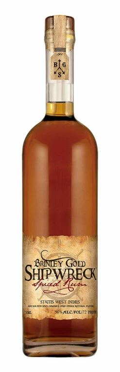 Brinley Gold Shipwreck Spiced Rum 7 Brinley Gold Shipwreck Spiced Rum -Gin Sales Shop brinley gold shipwreck spiced rum 1