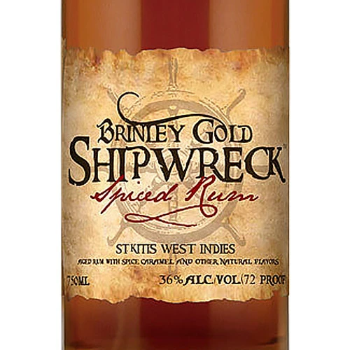 Brinley Gold Shipwreck Spiced Rum 4 Brinley Gold Shipwreck Spiced Rum - Image 2