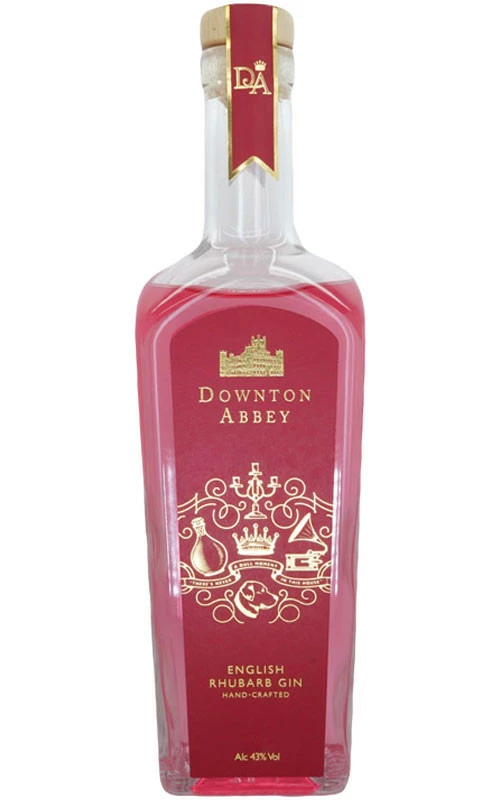 Downton Abbey English Rhubarb Gin 3 Downton Abbey English Rhubarb Gin