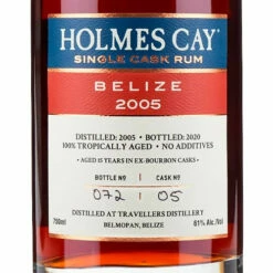Holmes Cay Belize 2005 Single Cask Rum -Gin Sales Shop holmes cay belize 2005 2