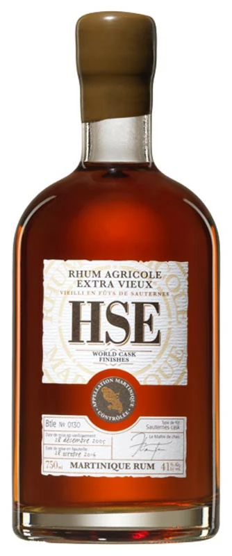 HSE Rhum Agricole Extra Vieux Sauternes Cask Finish 2005 3 HSE Rhum Agricole Extra Vieux Sauternes Cask Finish 2005