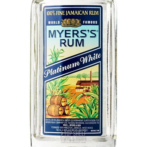 Myers's Platinum White Rum 4 Myers's Platinum White Rum - Image 2