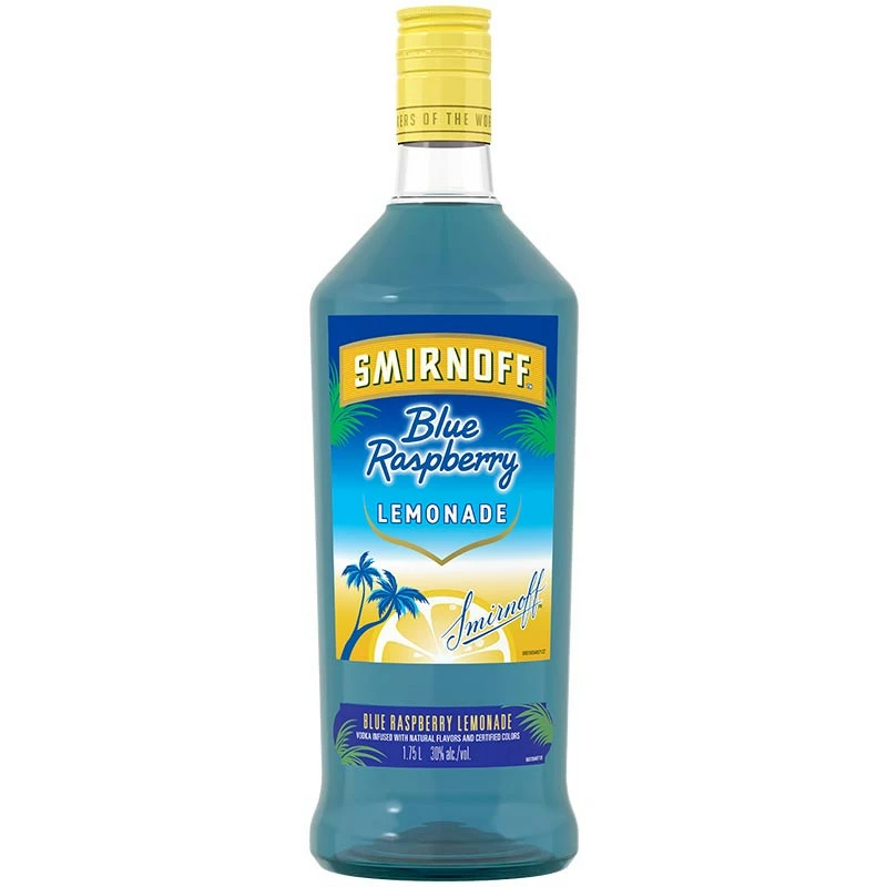 Smirnoff Blue Raspberry Lemonade Vodka (1.75L) 3 Smirnoff Blue Raspberry Lemonade Vodka (1.75L)